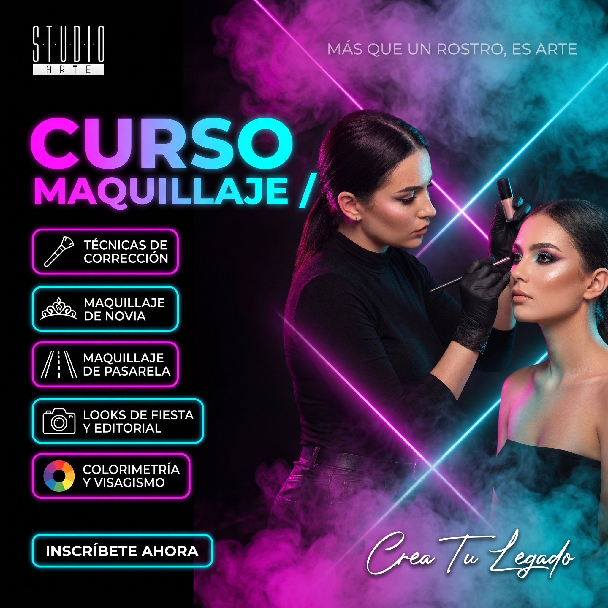 Maquillaje profesional Studio Arte